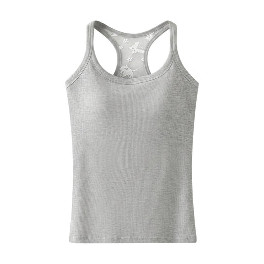The Daily Tank Wire-Free Ribbed